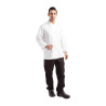 Poznamo belo mešano kuhinjsko jakno s dolgimi rokavi Calgary - velikost XXL - Chef Works - Fourniresto