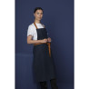 Predpasnik za natakarja iz modrega denim materiala z bombažnim pasom 1000 x 700 mm - Whites Chefs Clothing - Fourniresto