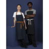 Predpasnik za natakarja iz modrega denim materiala z bombažnim pasom 1000 x 700 mm - Whites Chefs Clothing - Fourniresto