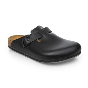Črne natikače z oprijemom Boston - Velikost 46 - Birkenstock - Fourniresto