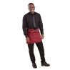 Predpasnik natakarja Bordeaux iz polikotona 373 x 750 mm - Whites Chefs Clothing - Fourniresto