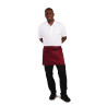 Predpasnik natakarja Bordeaux iz polikotona 373 x 750 mm - Whites Chefs Clothing - Fourniresto