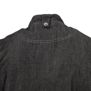Poznate mešano kuhinjsko jakno iz denim materiala z kratkimi rokavi Urban Delancey - velikost S - Chef Works - Fourniresto.