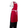 Predpasnik Bavette Rouge iz polikotona - Whites Chefs Clothing - Fourniresto
