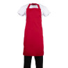 Predpasnik Bavette Rouge iz polikotona - Whites Chefs Clothing - Fourniresto