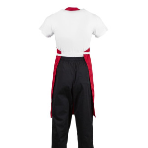 Predpasnik Bavette Rouge iz polikotona - Whites Chefs Clothing - Fourniresto