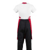 Predpasnik Bavette Rouge iz polikotona - Whites Chefs Clothing - Fourniresto