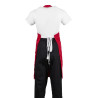 Predpasnik Bavette Rouge iz polikotona - Whites Chefs Clothing - Fourniresto