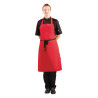 Predpasnik Bavette Rouge iz polikotona - Whites Chefs Clothing - Fourniresto