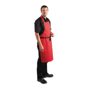 Predpasnik Bavette Rouge iz polikotona - Whites Chefs Clothing - Fourniresto