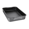 Pekač za pečenje iz anodiziranega aluminija 370 x 265 mm - Vogue - Fourniresto