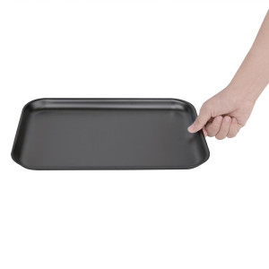 Plošča za kuhanje iz anodiziranega aluminija 320 x 215 mm - Vogue - Fourniresto