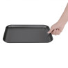 Plošča za kuhanje iz anodiziranega aluminija 320 x 215 mm - Vogue - Fourniresto
