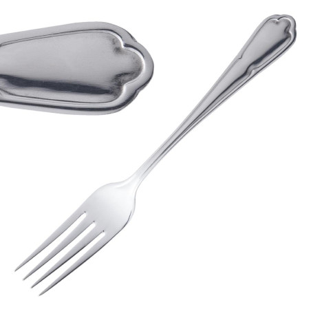 Fourchette De Table Dubarry En Inox - Lot De 12 - Olympia - Fourniresto Fourchette De Table Dubarry En Inox - Lot De 12 - Olympia - Fourniresto