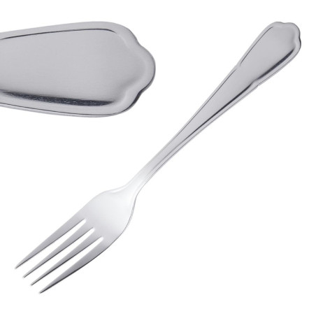 Fourchette À Dessert Dubarry En Inox - Lot De 12 - Olympia - Fourniresto Fourchette À Dessert Dubarry En Inox - Lot De 12 - Olympia - Fourniresto