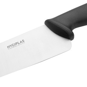 Nož za kuhanje črne barve z rezilom dolžine 25,5 cm - Hygiplas - Fourniresto