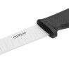 Nož za kuhinjo z vdolbinami, črna rezila 12,5 cm - Hygiplas - Fourniresto