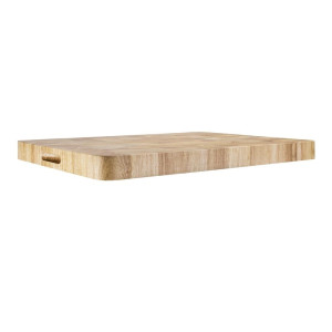 Rezalna deska pravokotne oblike iz lesa 610 x 455 mm - Vogue - Fourniresto