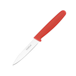 Nož za kuhinjo rdeča rezila 7,5 cm - Hygiplas - Fourniresto
