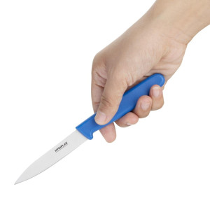 Nož za pisarno modre barve, rezilo 7,5 cm - Hygiplas - Fourniresto