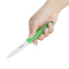 Nož za kuhinjo zeleno rezilo 7,5 cm - Hygiplas - Fourniresto