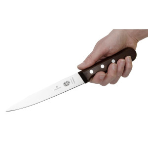 Nož za filetiranje z leseno ročajem, rezilo 15 cm - Victorinox - Fourniresto