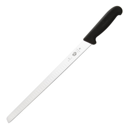 Couteau À Saumon Lame Alvéolée Flexible 30,5 Cm - Victorinox - Fourniresto Couteau À Saumon Lame Alvéolée Flexible 30,5 Cm - Victorinox - Fourniresto