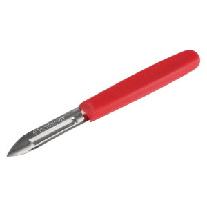 Olupljalnik z rdečim ročajem iz najlona z dvojno rezilom - Victorinox - Fourniresto