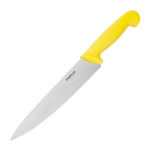 Nož za kuhanje rumene barve, dolžina rezila 21,5 cm - Hygiplas - Fourniresto