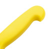 Nož za rezanje rumene nazobčane rezila 25,5 cm - Hygiplas - Fourniresto