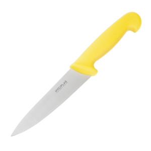 Nož za kuhanje rumene barve, rezilo 16 cm - Hygiplas - Fourniresto