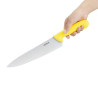 Nož za kuhanje rumene barve, dolžina rezila 25,5 cm - Hygiplas - Fourniresto