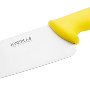 Nož za kuhanje rumene barve, dolžina rezila 25,5 cm - Hygiplas - Fourniresto