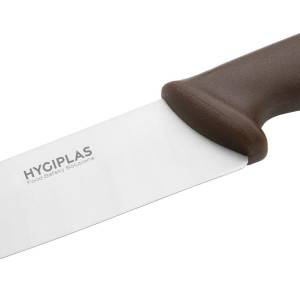 Nož za kuhanje rjave barve, dolžina rezila 21,5 cm - Hygiplas - Fourniresto