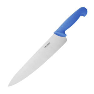 Nož za kuhanje modre barve, dolžina rezila 25,5 cm - Hygiplas - Fourniresto