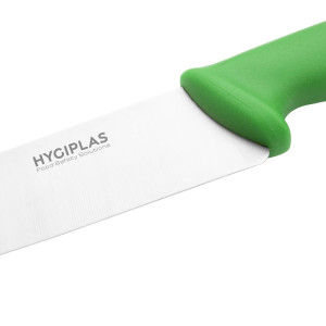 Nož za kuhanje zeleno rezilo 21,5 cm - Hygiplas - Fourniresto