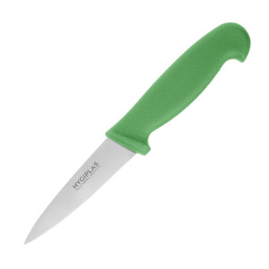 Nož za pisarno zeleno rezilo 9 cm - Hygiplas - Fourniresto