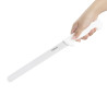 Nož za rezanje z nazobčano belo rezilo 25,5 cm - Hygiplas - Fourniresto