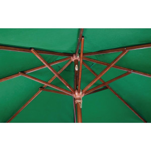 Zelen okrogel senčnik Ø 2,5 m - Bolero - Fourniresto