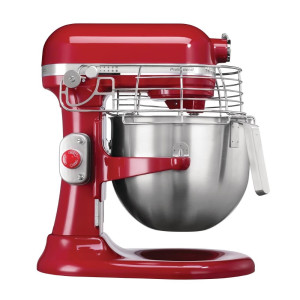 Profesionalni mešalnik rdeče barve Empire 6,9 L - KitchenAid - Fourniresto
