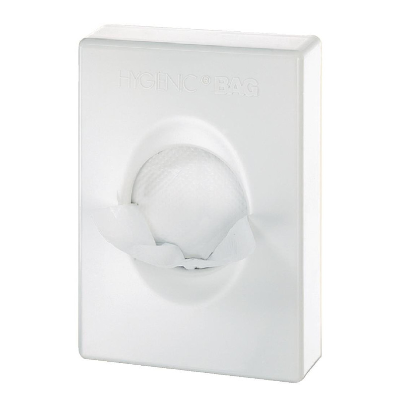 White Hygienic Bag Dispenser - FourniResto - Fourniresto White Hygienic Bag Dispenser - FourniResto - Fourniresto