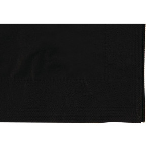 Prtički za koktajle črne barve 2-slojni 250 x 250 mm - paket 2000 kosov - FourniResto - Fourniresto