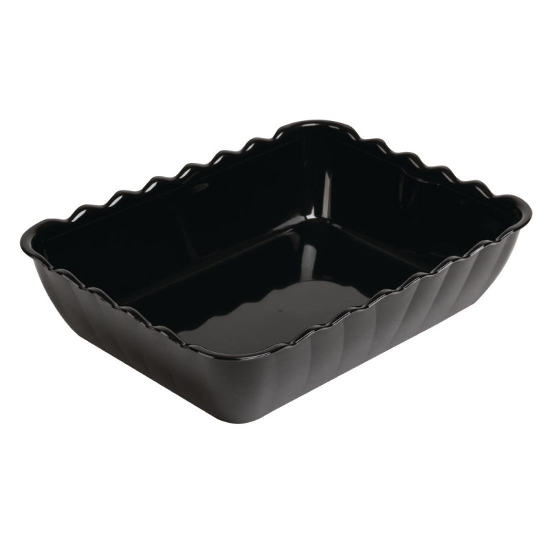 Črne sklede San 4,25 L 335 x 255 mm - Olympia KRISTALLON - Fourniresto Črne sklede San 4,25 L 335 x 255 mm - Olympia KRISTALLON - Fourniresto