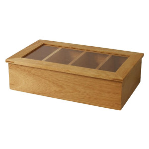Škatla za čaj iz heveje 335 x 200 mm - Olympia - Fourniresto
