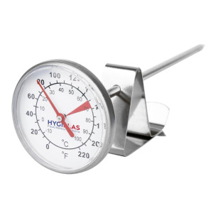 Termometer za kavo in mleko 125 mm - FourniResto - Fourniresto