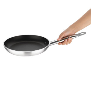 Ponev s protioprijemnim premazom za indukcijo Ø 260 mm - Vogue - Fourniresto