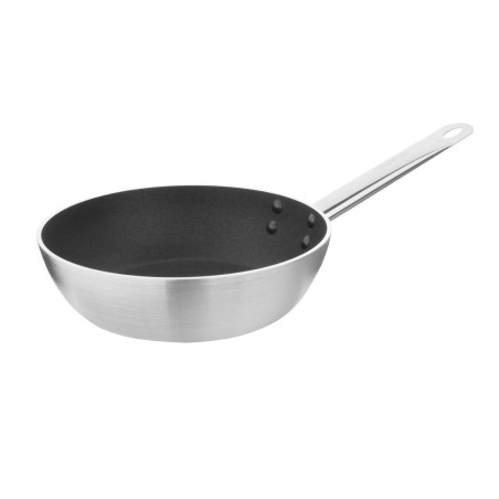 Ponev za indukcijo s stožčastim dnom in prevleko proti prijemanju Ø 240 mm - Vogue - Fourniresto Ponev za indukcijo s stožčastim dnom in prevleko proti prijemanju Ø 240 mm - Vogue - Fourniresto