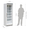 Hladilna vitrina z negativno temperaturo, bela, 365 L - Polar - Fourniresto