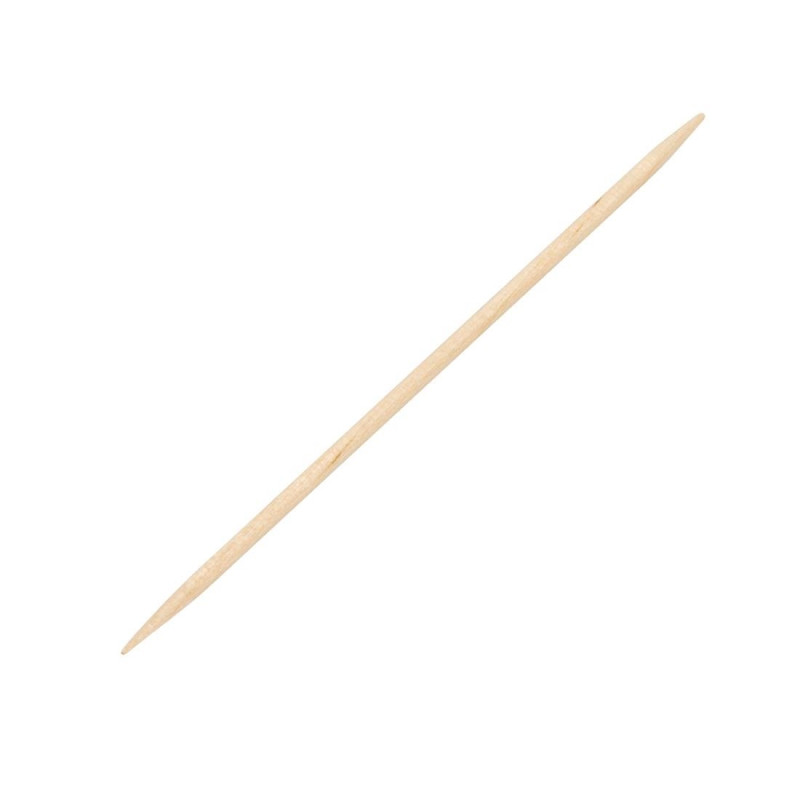 Biodegradable Wooden Cocktail Picks 80mm - Pack of 1000 - Fiesta Green - Fourniresto Biodegradable Wooden Cocktail Picks 80mm - Pack of 1000 - Fiesta Green - Fourniresto
