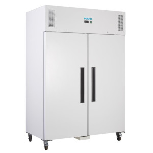 Hladilna omara s pozitivno temperaturo bela GN 2/1 dvojna vrata 1200 L - Polar - Fourniresto